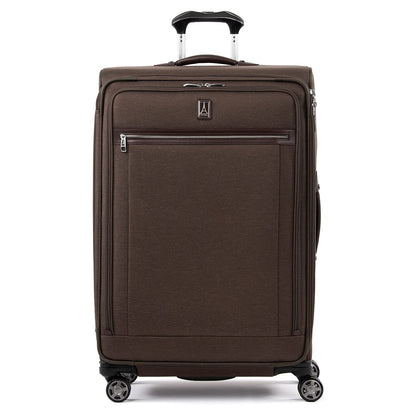 Softside Checked Luggage with 8-Wheel Spinner