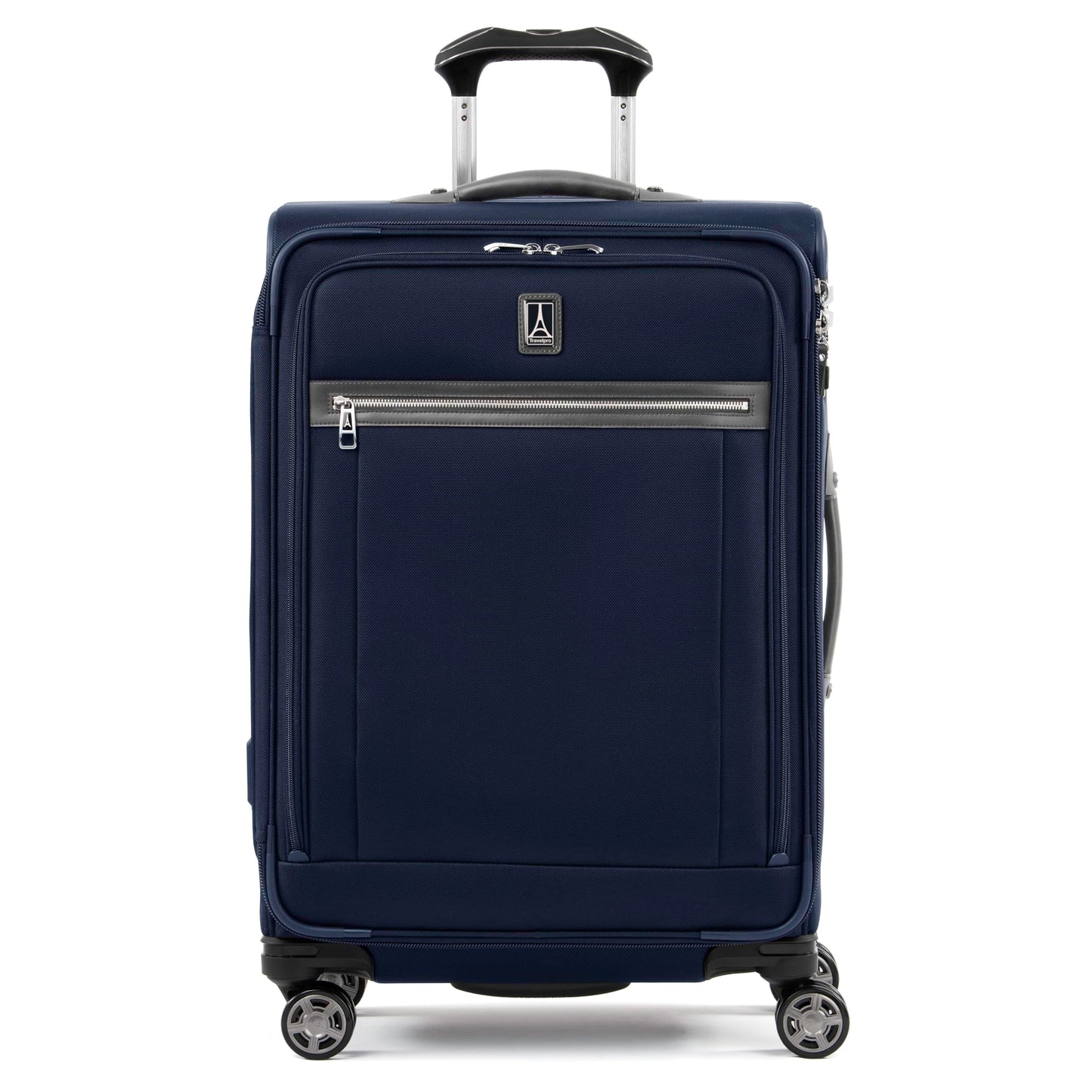 Softside Checked Luggage with 8-Wheel Spinner
