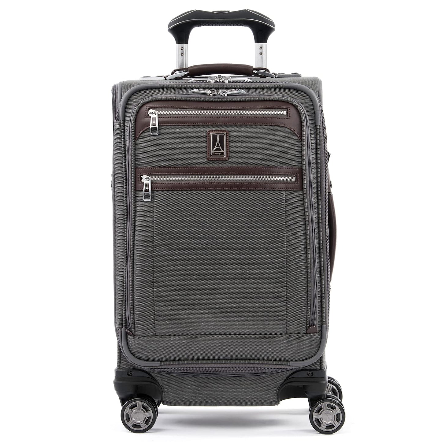 Softside Checked Luggage with 8-Wheel Spinner
