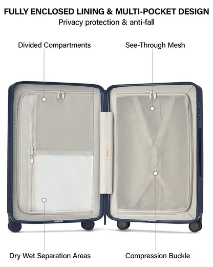 Hardshell Spinner Luggage with TSA Lock