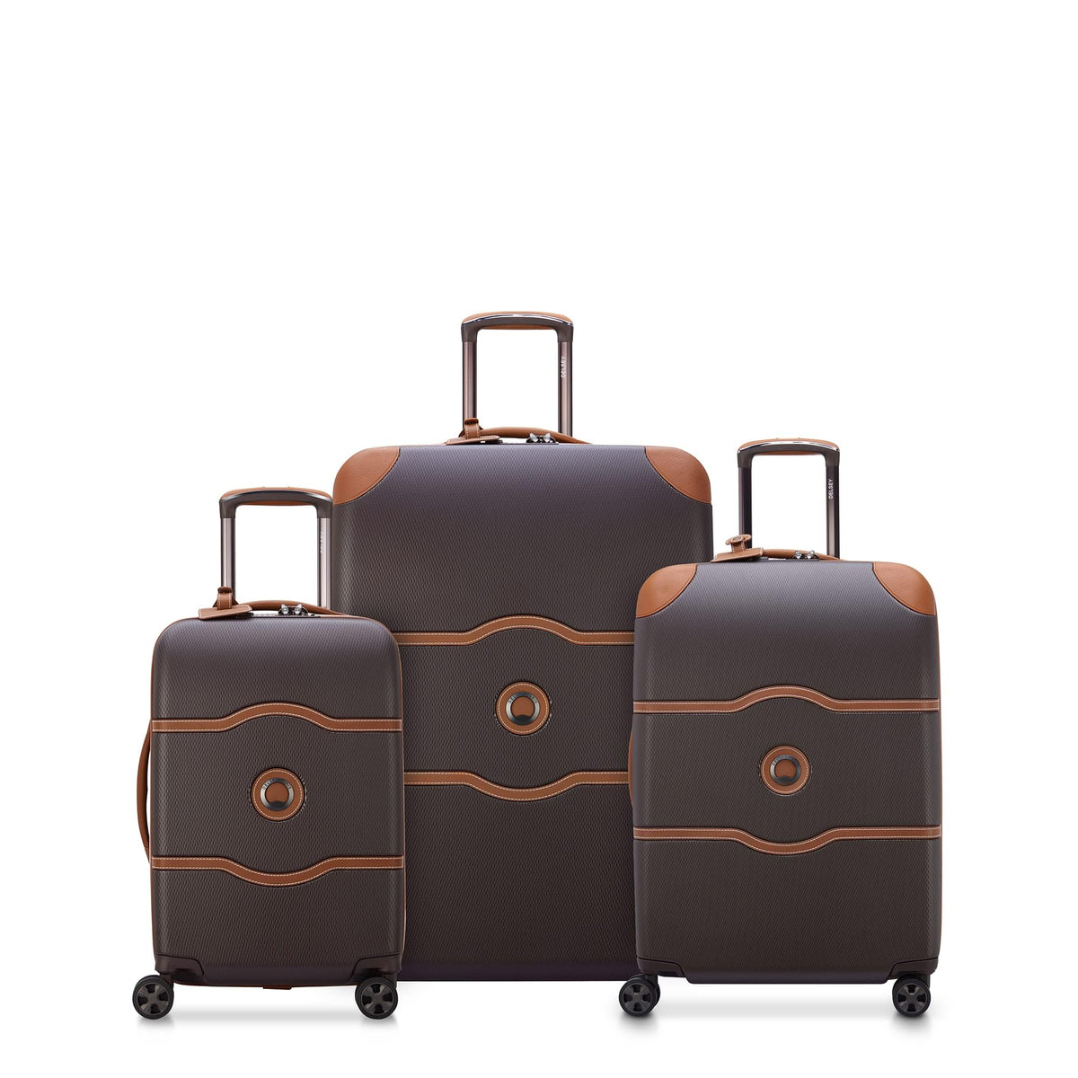 Hardside Luggage with Smooth Spinner Wheels