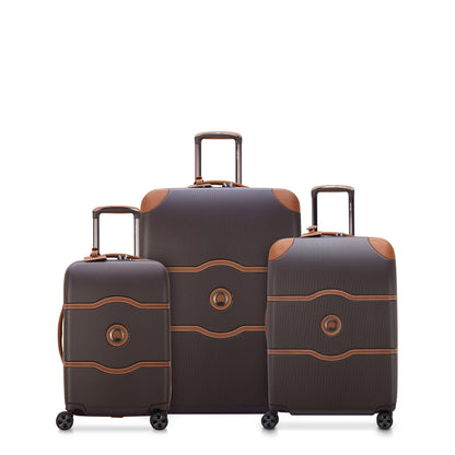 Hardside Luggage with Smooth Spinner Wheels