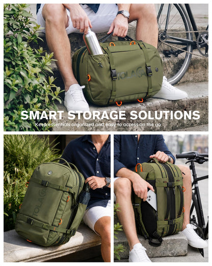 40–50L Travel Backpack with Laptop Compartment