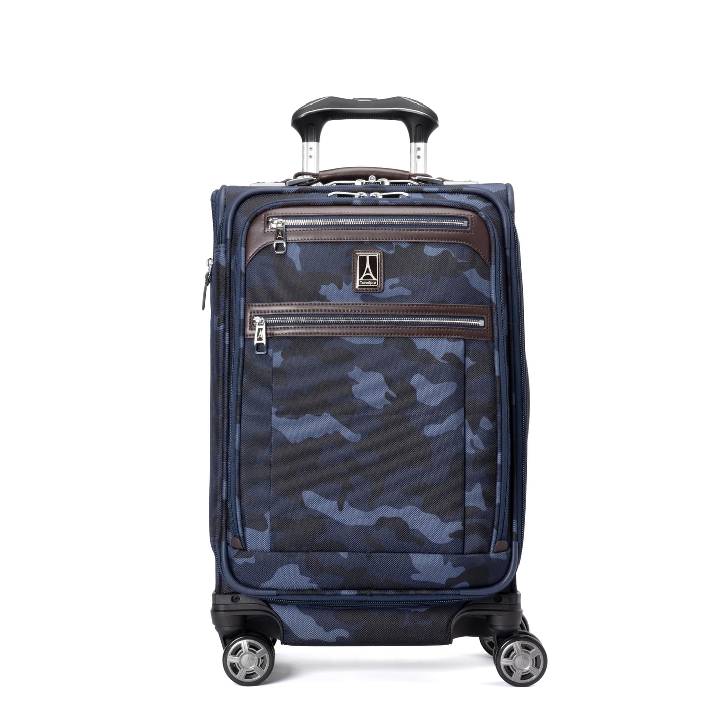 Softside Checked Luggage with 8-Wheel Spinner