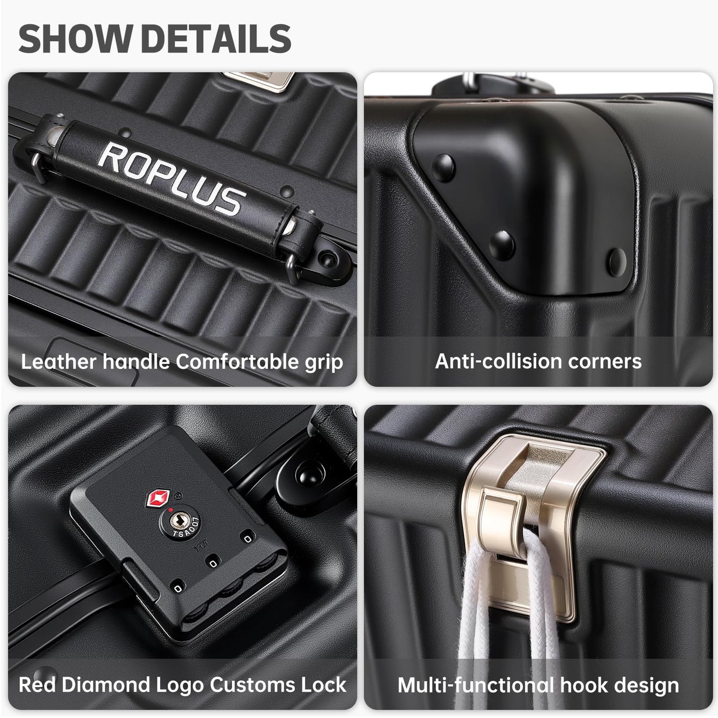 Hardside Luggage with Aluminum Frame