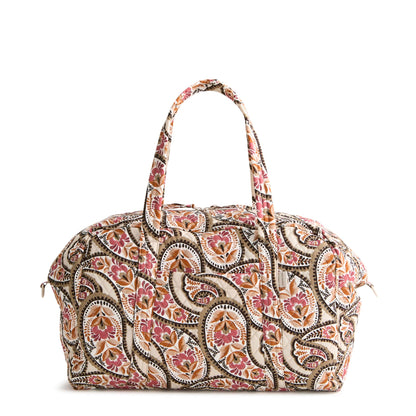 Women's Cotton Weekender Bag for Travel