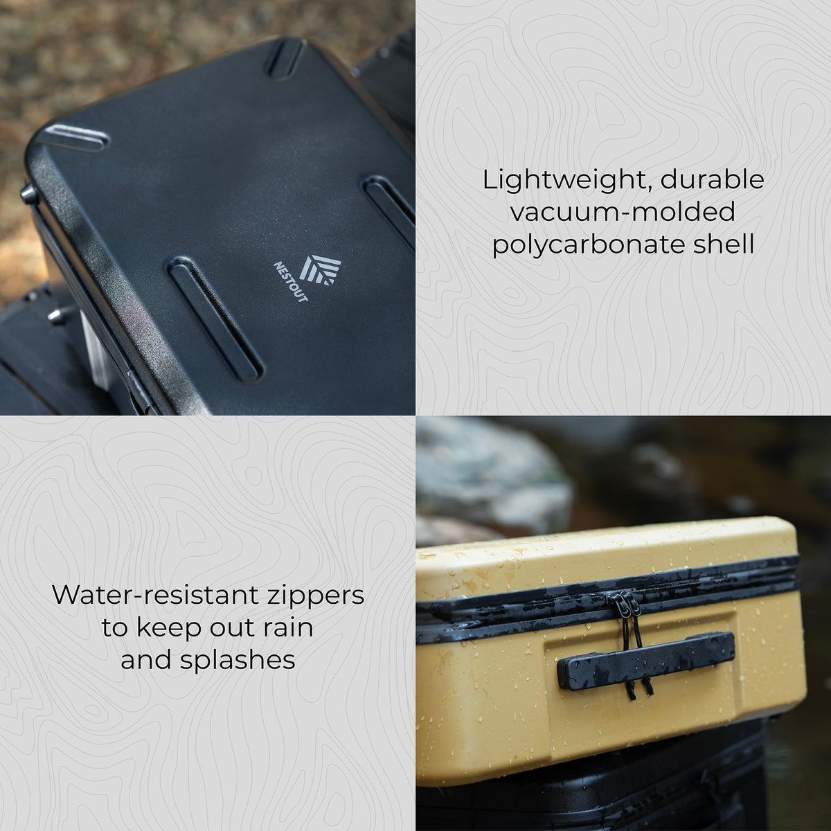 Hardshell Tech Organizer with Padded Dividers
