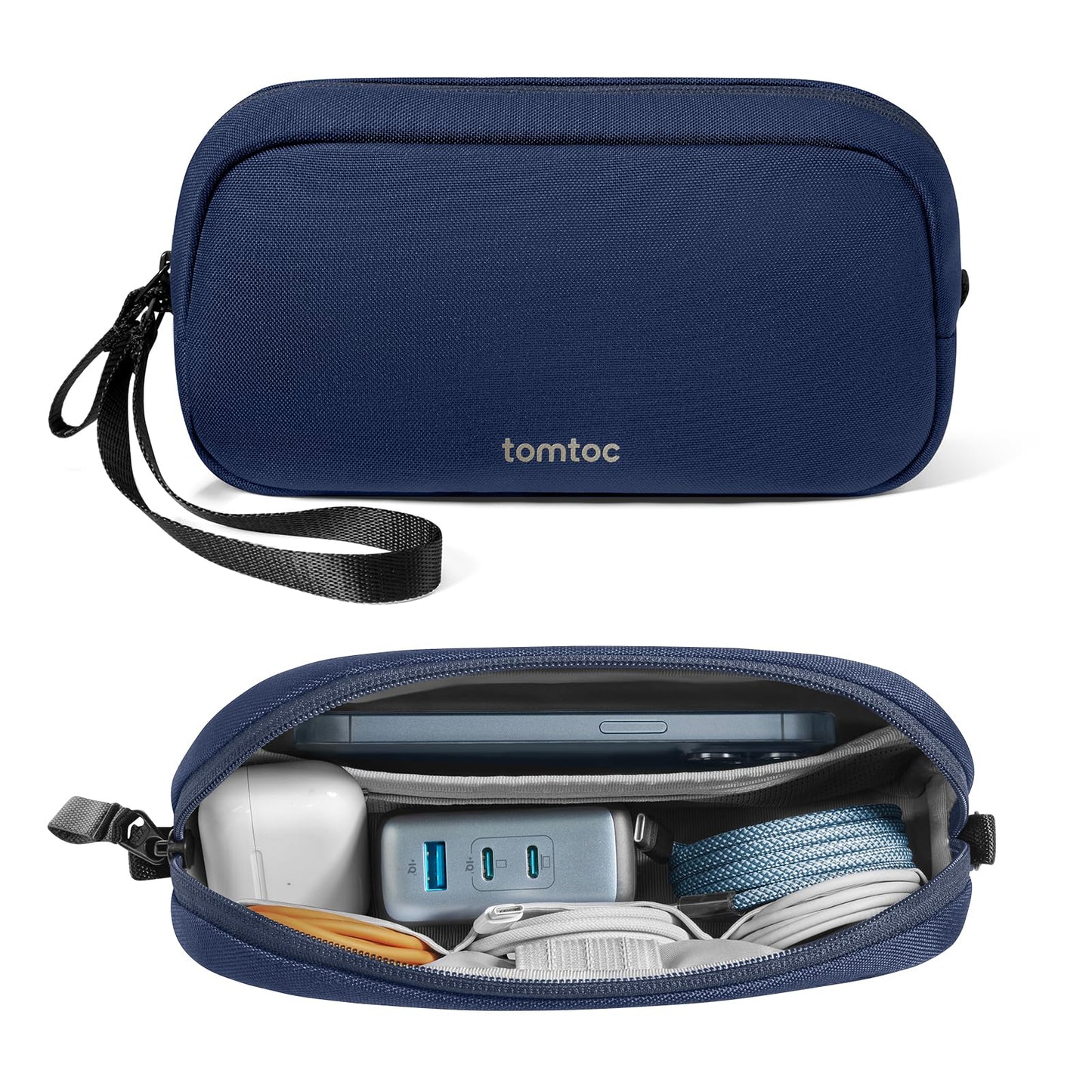 Water-Resistant Tech Organizer for Travel Essentials