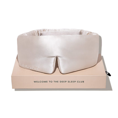 Silk Sleep Mask with Padded Light-Blocking Design