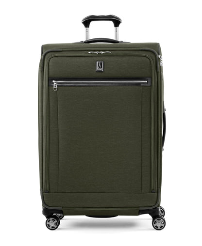 Softside Checked Luggage with 8-Wheel Spinner