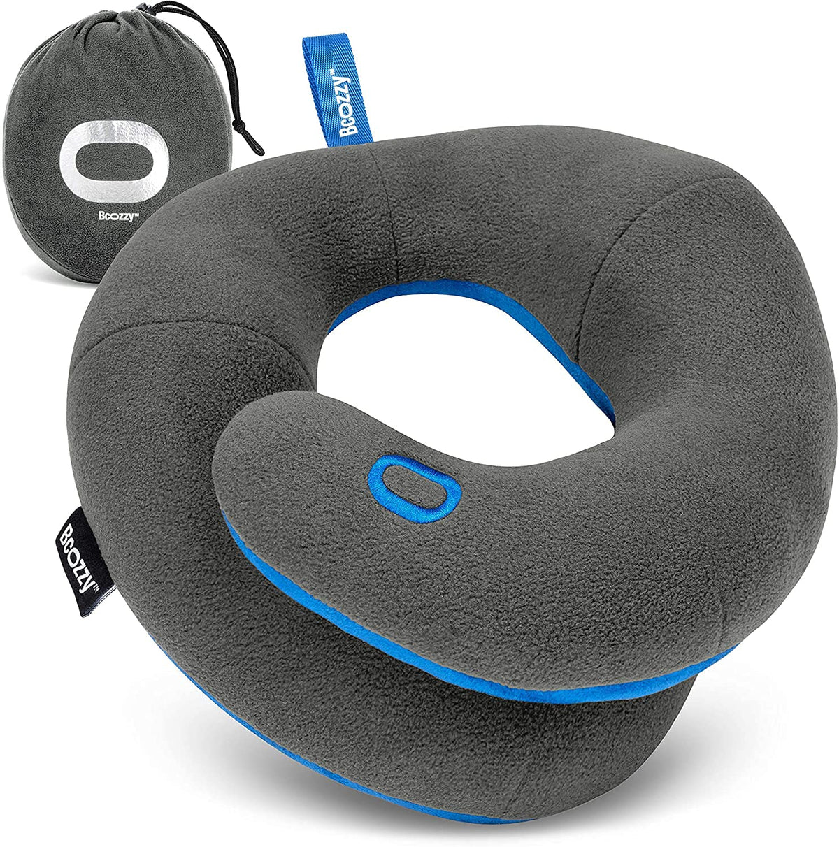 Travel Neck Pillow with Supportive Wrap Design