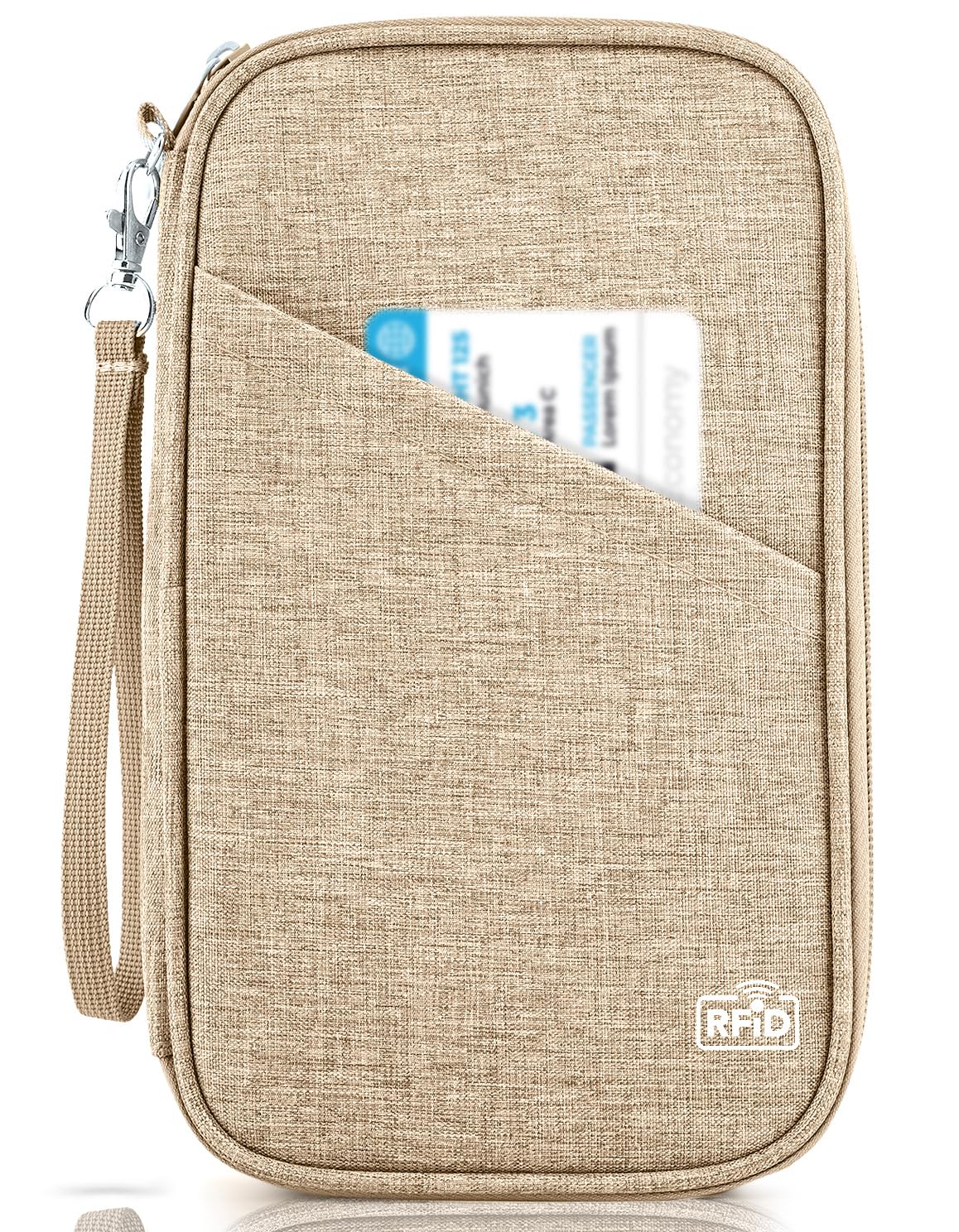 Family RFID Passport Wallet and Travel Organizer