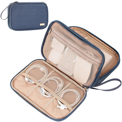 Travel Cord Organizer Case for Cables and Chargers