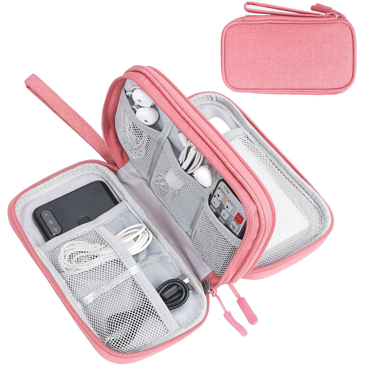 Travel Tech Organizer Pouch for Cables and Accessories