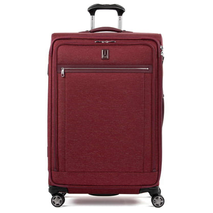 Softside Checked Luggage with 8-Wheel Spinner