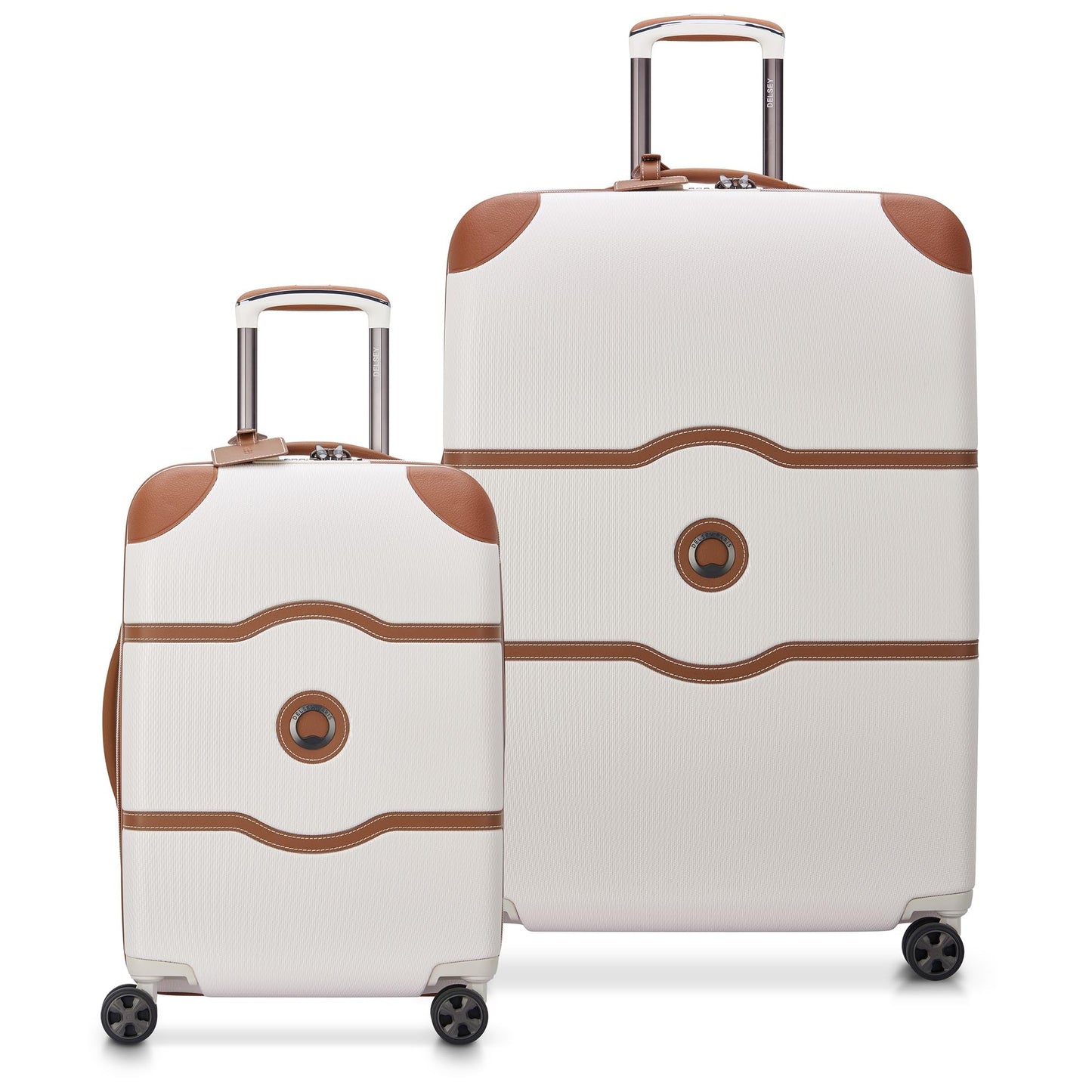 Hardside Luggage with Smooth Spinner Wheels