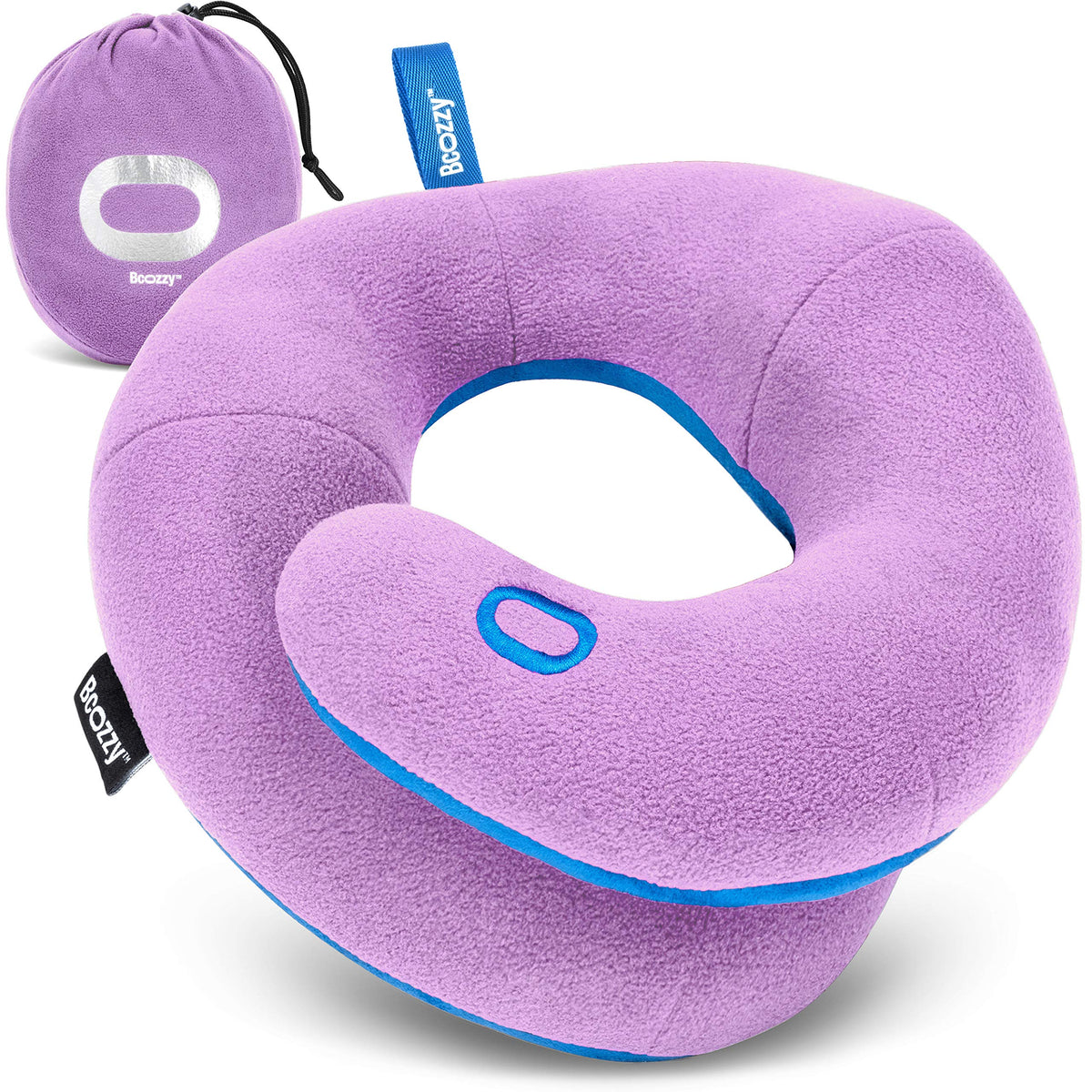 Travel Neck Pillow with Supportive Wrap Design