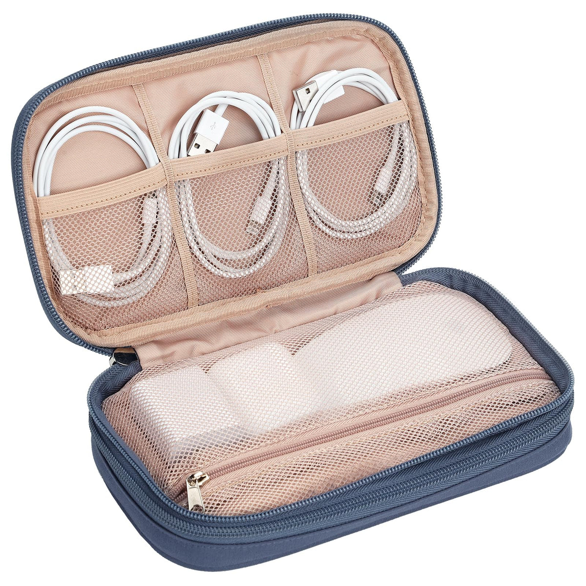 Travel Cord Organizer Case for Cables and Chargers