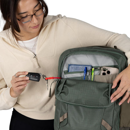 Expandable Travel Backpack with Laptop Sleeve