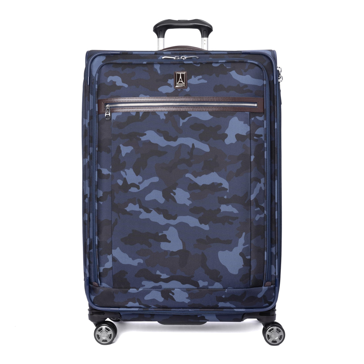 Softside Checked Luggage with 8-Wheel Spinner