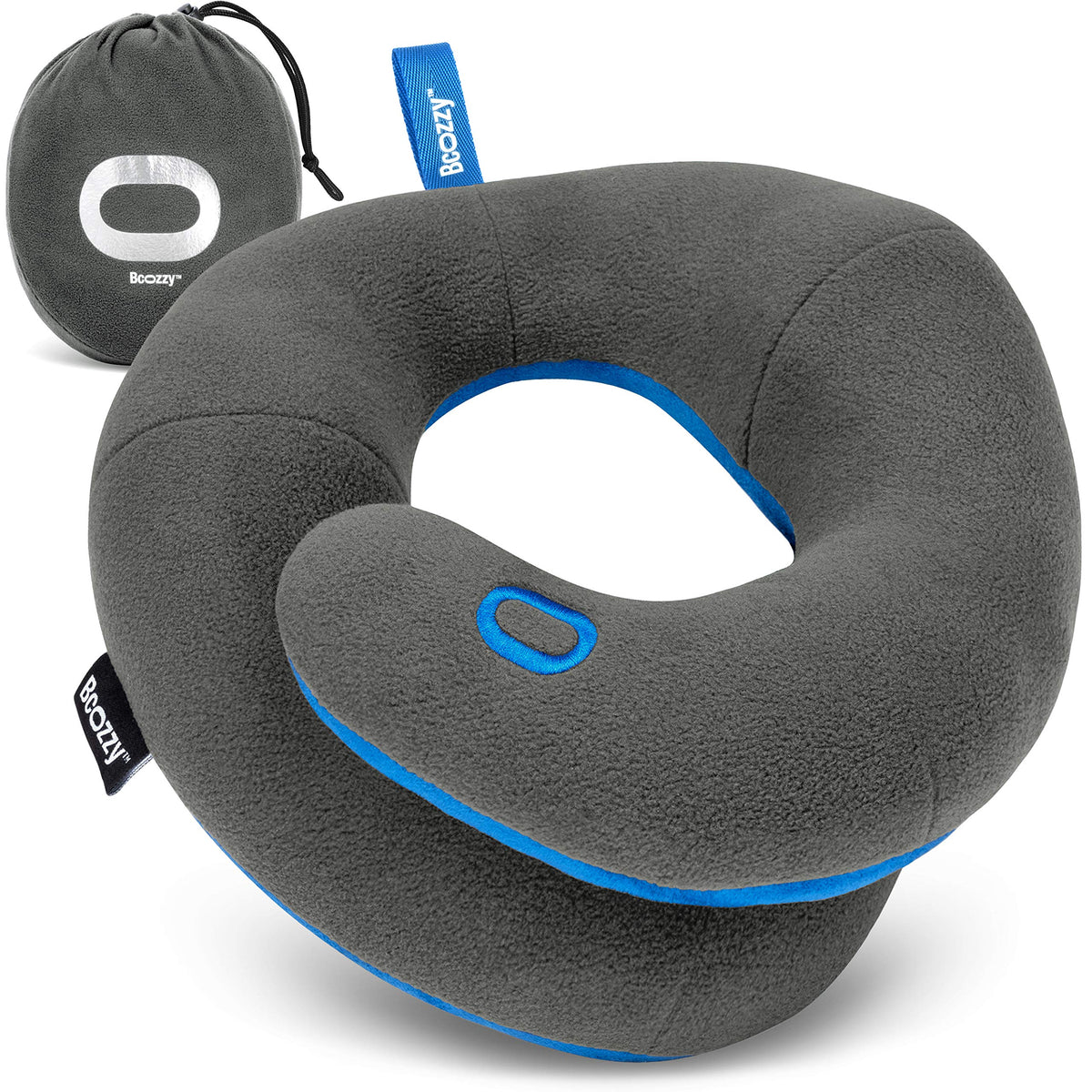 Travel Neck Pillow with Supportive Wrap Design