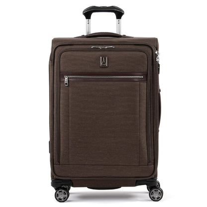 Softside Checked Luggage with 8-Wheel Spinner