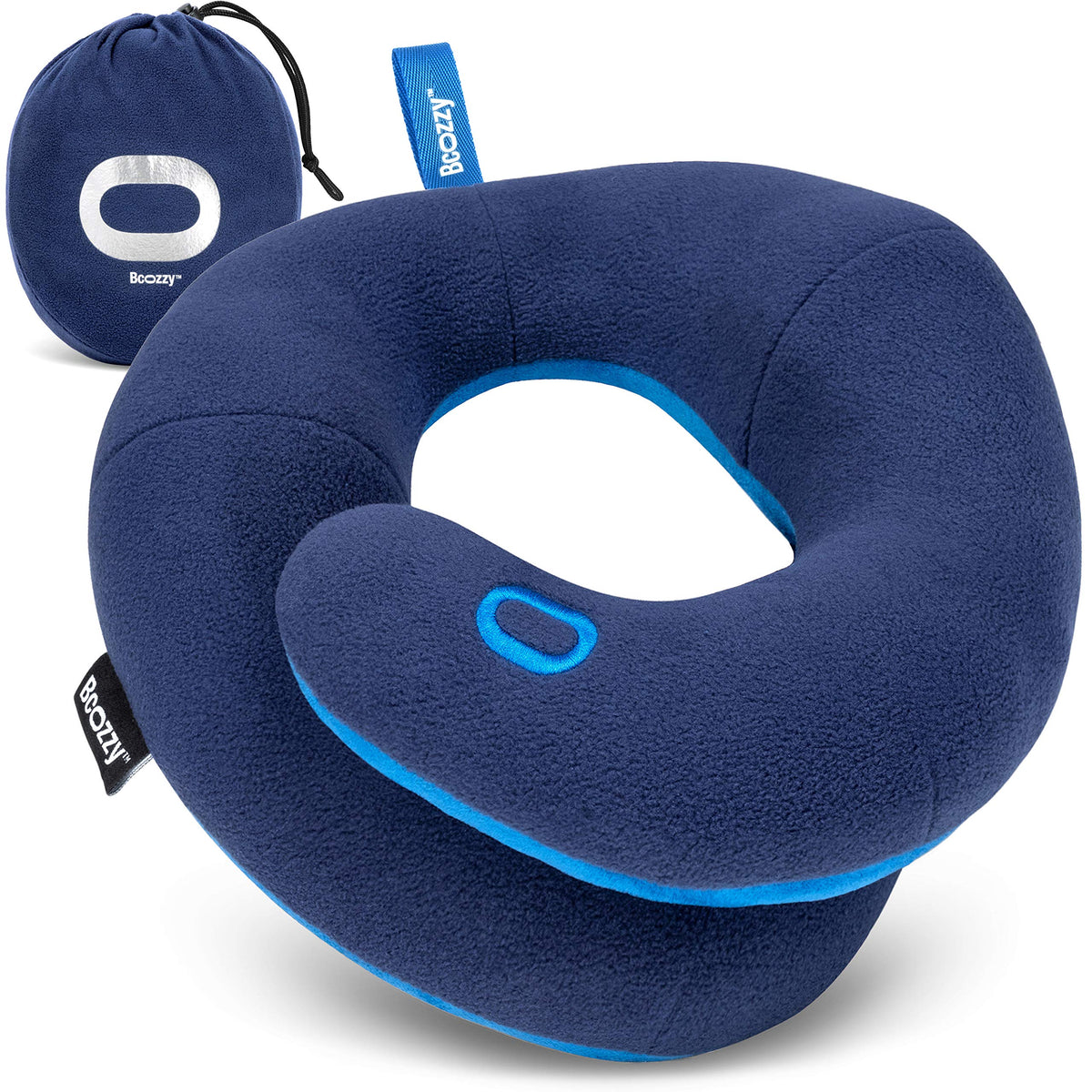 Travel Neck Pillow with Supportive Wrap Design