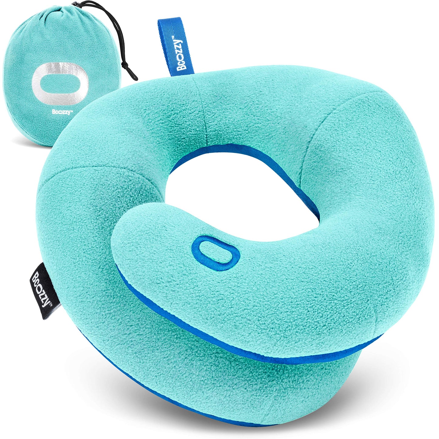 Travel Neck Pillow with Supportive Wrap Design