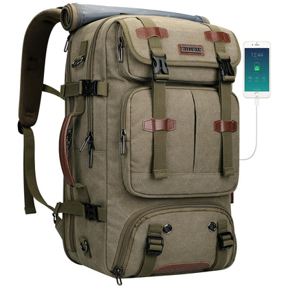 45L Carry-On Travel Backpack with Spacious Design